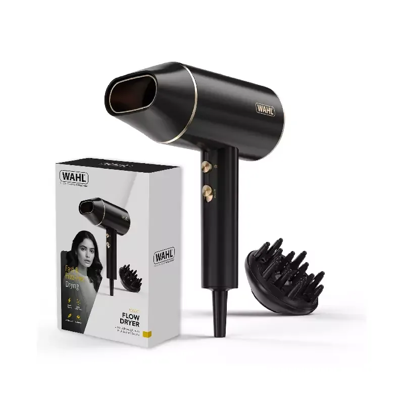 Wahl Ionic Flow Hair Dryer 2100W with Ionic Anti-Frizz Technology, Versatile Heat & Speed Control 3404-0370