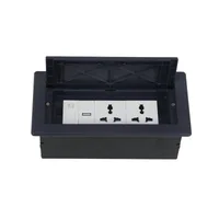Tronic In Desk Socket 2G Universal + USB + RJ45 Data