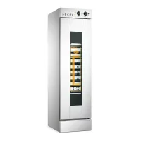 Commercial Electric 16-Tray Industrial Proofer Cabinet, 2.6kW Professional Bread Dough Proofing Machine, Heavy-Duty Stainless Steel Bakery Proofer WG-16C