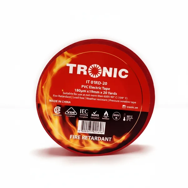 Tronic Insulation Tape 20 Yard - Red