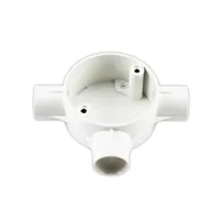 Tronic Junction Circular Box 3 Way - 20mm