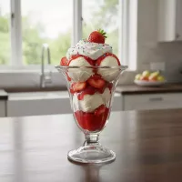 Ocean Ice Cream Glass 6pcs Alaska Sundae 225ml 1P00315L