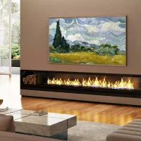 Hisense 65" Class QLED 4K Canvas Smart TV - , Dolby Vision HDR Google 144Hz, Art Mode, Anti-Glare Panel, Hi-Matte Display, Frame & UltraSlim 65S7N