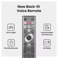 Hisense 65" Class QLED 4K Canvas Smart TV - , Dolby Vision HDR Google 144Hz, Art Mode, Anti-Glare Panel, Hi-Matte Display, Frame & UltraSlim 65S7N