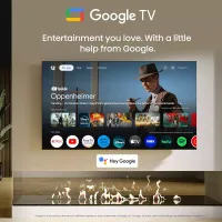 Hisense 65" Class QLED 4K Canvas Smart TV - , Dolby Vision HDR Google 144Hz, Art Mode, Anti-Glare Panel, Hi-Matte Display, Frame & UltraSlim 65S7N