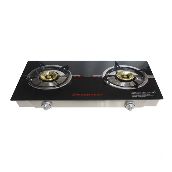 Westpoint 2 Burner Gas Stove Brass WTTJ-2724.GIG