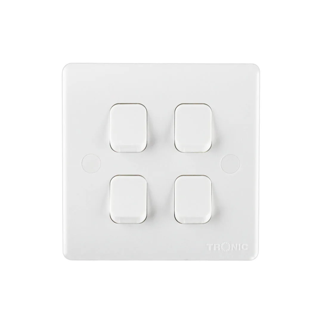 Tronic 4 Gang 2 Way Switch
