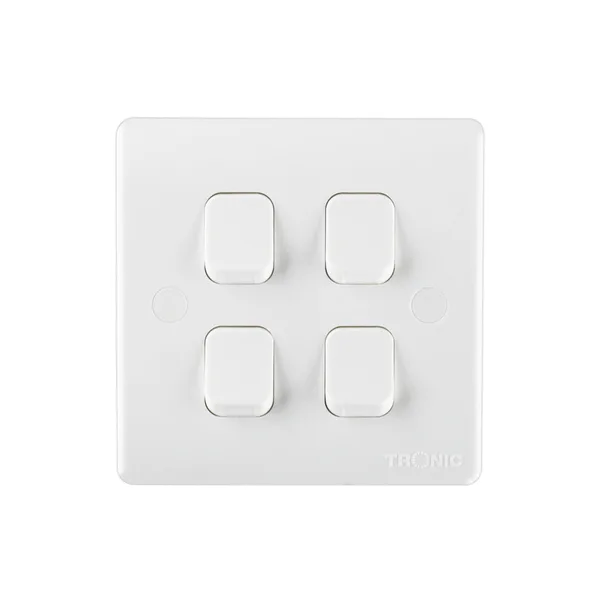 Tronic 4 Gang 2 Way Switch