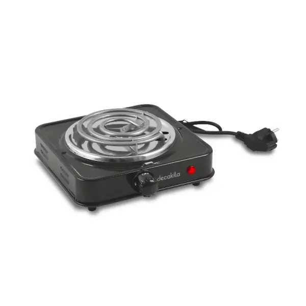 Decakila Coil Plate Single 1000W Heat Setting Stainless Burner KECC001B