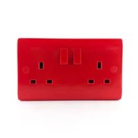 Tronic Twin Red Standard Socket