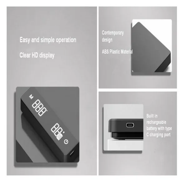 Commercial Smart Precision Coffee Scale 2kg/0.1g, Large Digital Timer Scale with Type-C Charging MS-R30