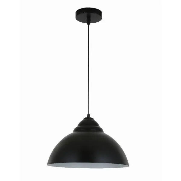 New Arrivals 4 Tronic Black Dome Hanging Light