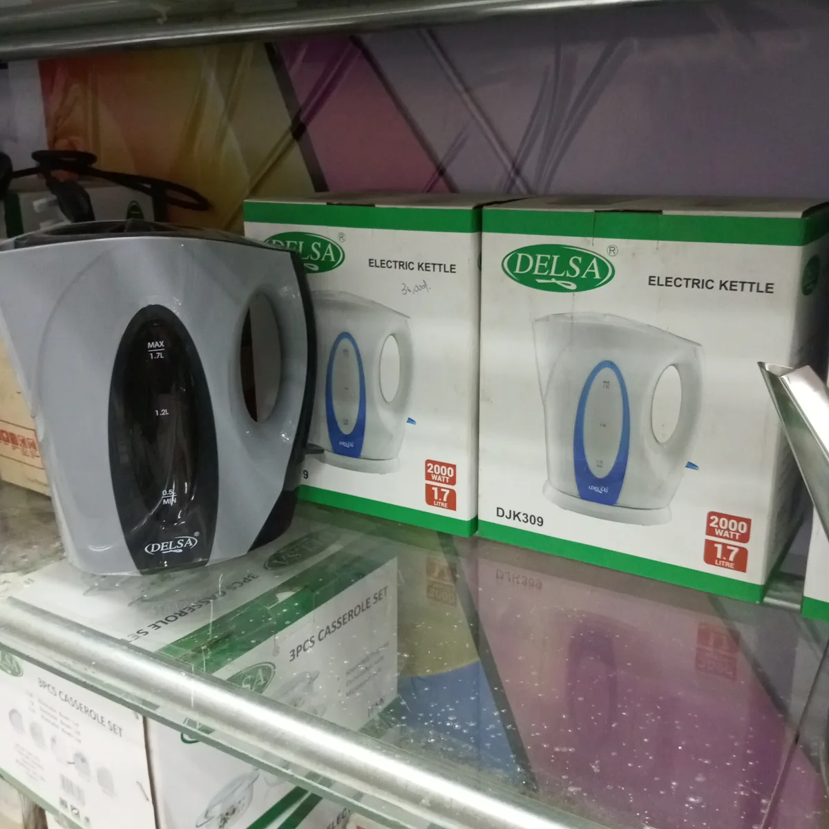 Delsa Electric Kettle DJK309 2000W 1.7L