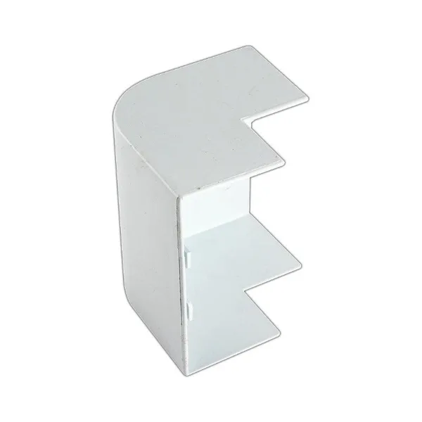 Tronic Compartment PVC Trunking External Bend 100mmx50mm