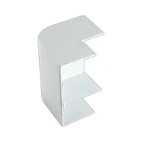 Tronic Compartment PVC Trunking External Bend 100mmx50mm