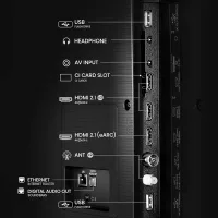 Hisense 65" LED UHD 4K Smart TV with Dolby Vision, 4K AI Upscaler, Voice Control, Precision Color, VIDAA 65A6Q