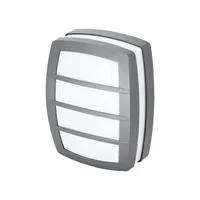 Tronic Grey Bulkhead with Polycarbonate Diffuser and Grill