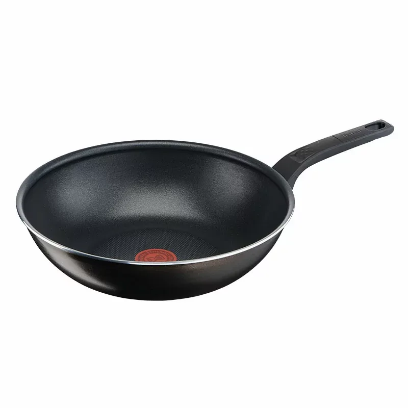 Tefal Easy Cook Wokpan 28cm Non Electric B5541902 aluminium material heat indicator thermo signal dishwasher safe made in france