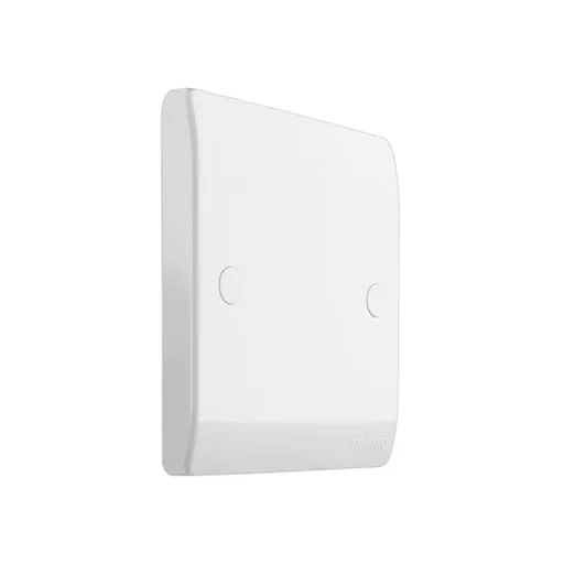 Tronic 1 Gang Blank Cover/Plate