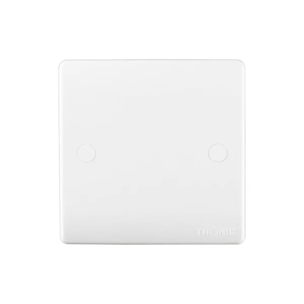 Tronic 1 Gang Blank Cover/Plate