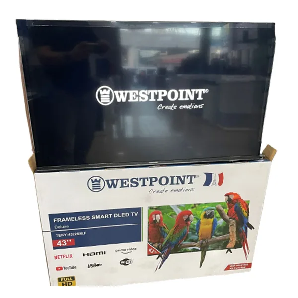Westpoint 43" DLED Smart TV Frameless TEKY-4322SM.F