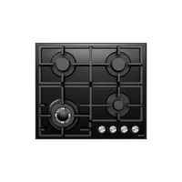 Hisense Built-in Gas Hob, Black, 60 x 60cm, 220-240V, 50Hz, 8060W, HHU60GAGB
