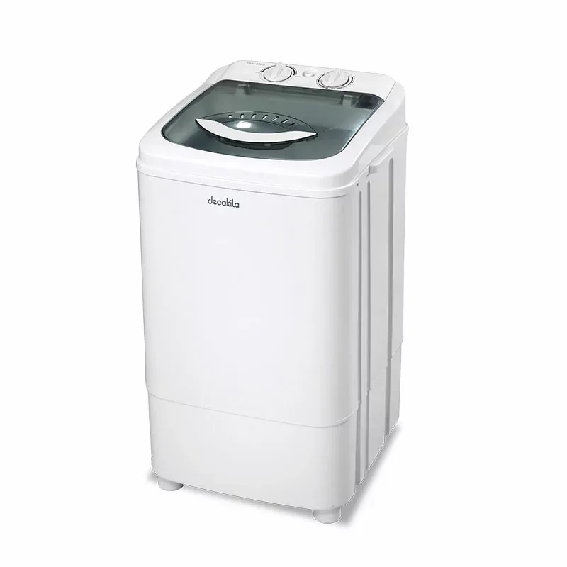Decakila Washing Machine 7kg Wash Top Load, Single Tub Capacity Wash Timer Wash Drain Selector Lint Filter KEDM004W
