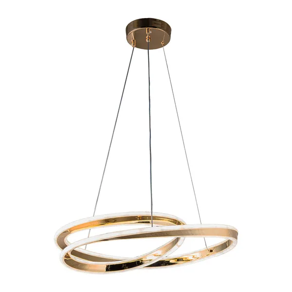 Tronic Golden Infinity Oval Pendant Light - 120W LED