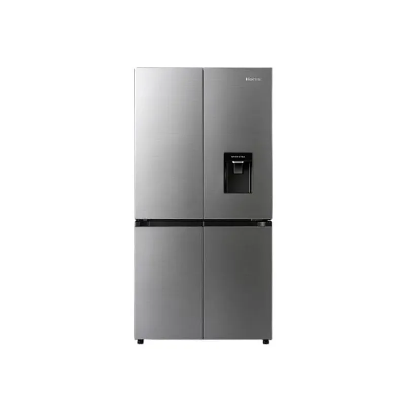 Hisense Cross Door Refrigerator with Water Dispenser 392L, Inox, H525FI-WD