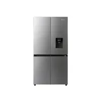 Hisense Cross Door Refrigerator with Water Dispenser 392L, Inox, H525FI-WD