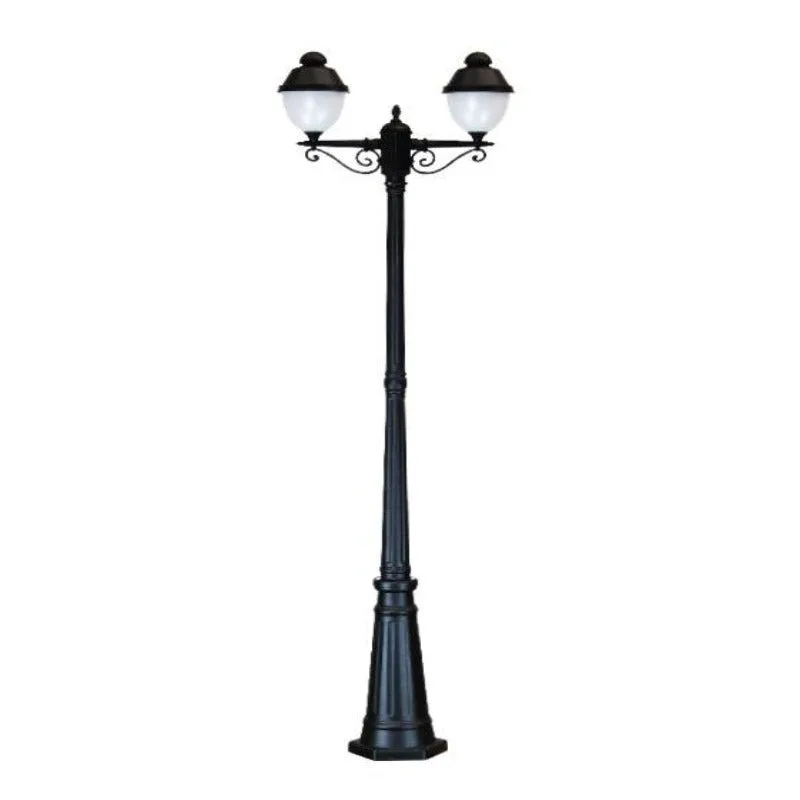 Tronic Ornamental 2 Headed Bollard Light