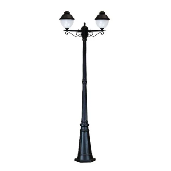 Tronic Ornamental 2 Headed Bollard Light