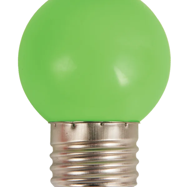 Tronic LED Bulb G45 1.5W Green E27