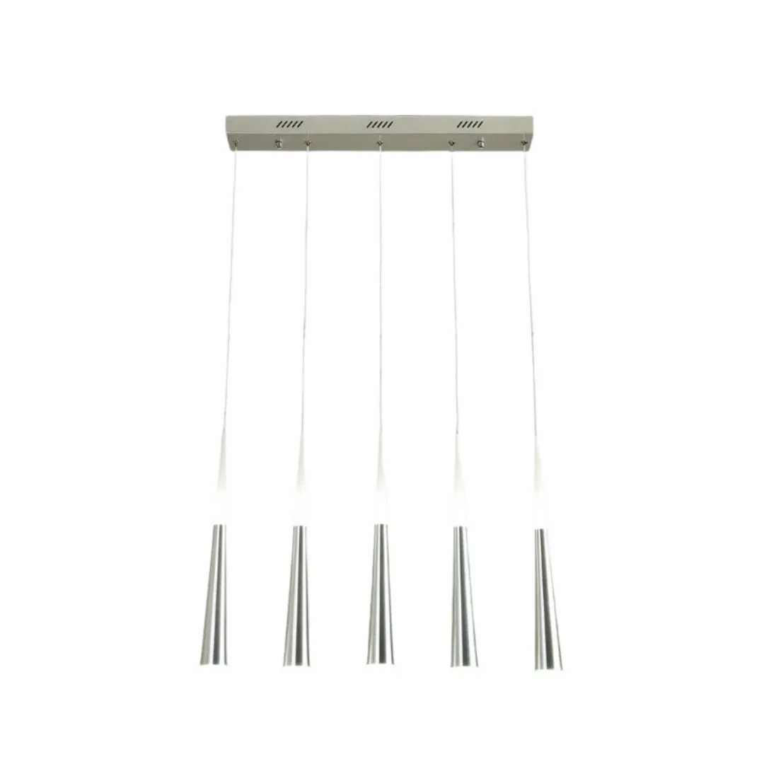 Tronic Acrylic Modern 5 LED Hanging Light