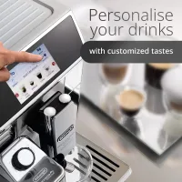 Delonghi PrimaDonna Elite Fully Automatic Espresso Machine 1450W, Automatic Milk Frother ECAM650.85.MS