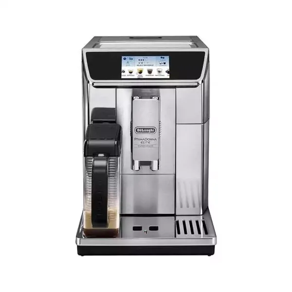 Delonghi PrimaDonna Elite Fully Automatic Espresso Machine 1450W, Automatic Milk Frother ECAM650.85.MS