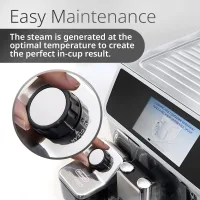 Delonghi PrimaDonna Elite Fully Automatic Espresso Machine 1450W, Automatic Milk Frother ECAM650.85.MS