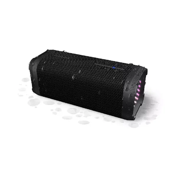 Philips Portable Bluetooth Speaker 20W, 20H Playtime, Splash Pooof, LED Lightshow, Bass+, Auracast TAS2000B/00