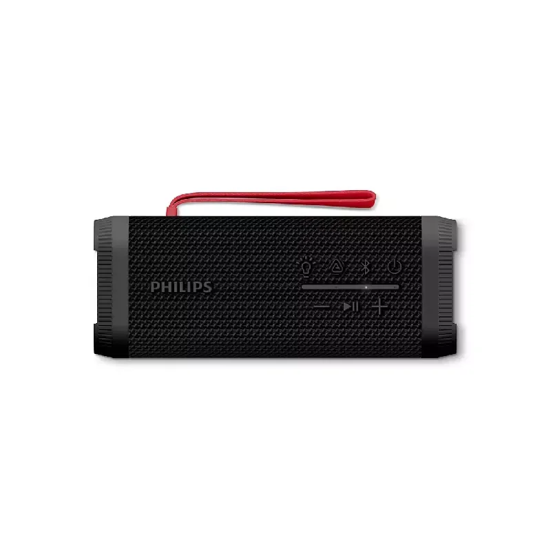 Philips Portable Bluetooth Speaker 20W, 20H Playtime, Splash Pooof, LED Lightshow, Bass+, Auracast TAS2000B/00