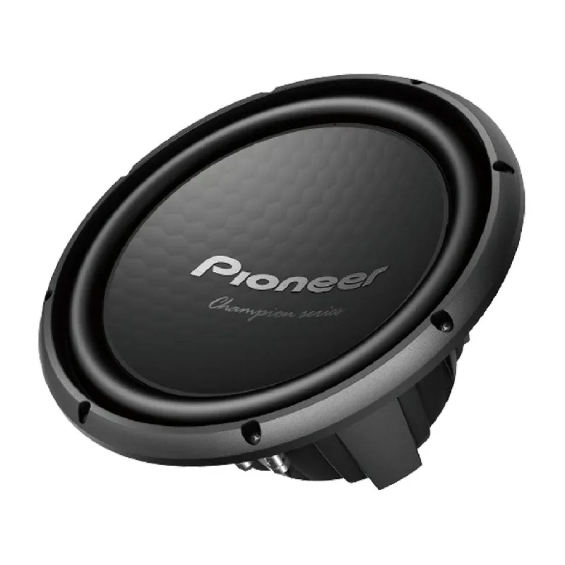 Pioneer Speaker 12" Single Voice Coil, 4 Ohm Component Subwoofer, Suitable for Enclosed Use, 1500 W Max, 400 W Nominal Power TS-W32S4