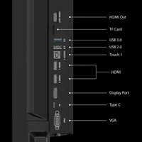 Hisense 86" LED UHD 4K Multi Touch Interactive Digital Display Board with 8GB RAM, 128GB Storage, Android OS 86WE3FE