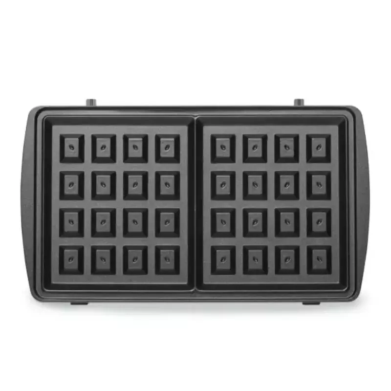 Kenwood Sandwich Toaster 2 Slice 3 in 1 Waffle Grill and Sandwich 750w Smm01.A0bk - Nonstick Grill Plates Cool Touch Handle Detachable Plates Light Indicator