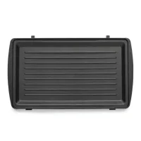 Kenwood Sandwich Toaster 2 Slice 3 in 1 Waffle Grill and Sandwich 750w Smm01.A0bk - Nonstick Grill Plates Cool Touch Handle Detachable Plates Light Indicator