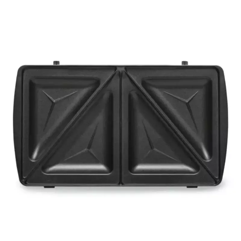 Kenwood Sandwich Toaster 2 Slice 3 in 1 Waffle Grill and Sandwich 750w Smm01.A0bk - Nonstick Grill Plates Cool Touch Handle Detachable Plates Light Indicator