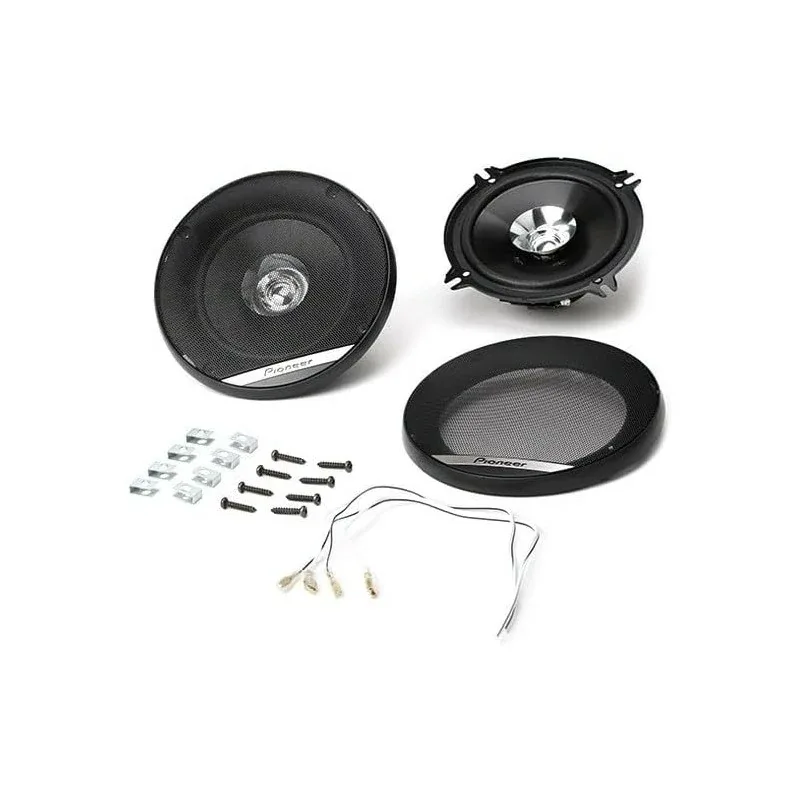 Pioneer Speakers Set 4" Dual Cone 150W, 2-Way Speakers RMS Power Handling, 44 - 25, 000 Hz Frequency Response TS-G1010F