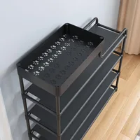 13 Shoes 5 Tier Narrow Shoe Rack Organizer - JHC2341N