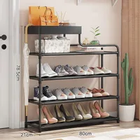 13 Shoes 5 Tier Narrow Shoe Rack Organizer - JHC2341N