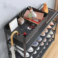 13 Shoes 5 Tier Narrow Shoe Rack Organizer - JHC2341N