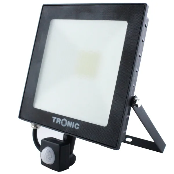 Tronic 30W LED Flood Light with PIR Sensor - Warm White, IP65