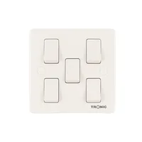 Tronic 5-Gang 2-Way Wall Switch